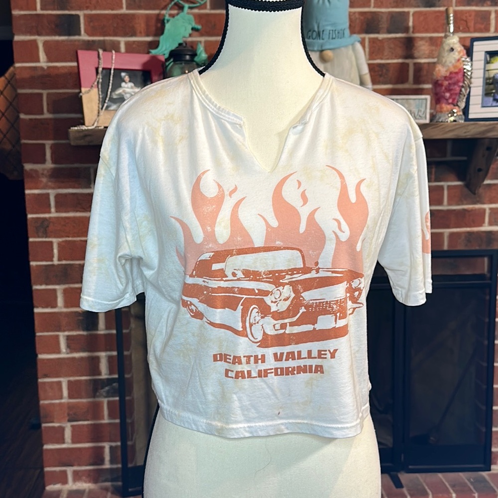 Hi Res Death Valley California crop top size medium